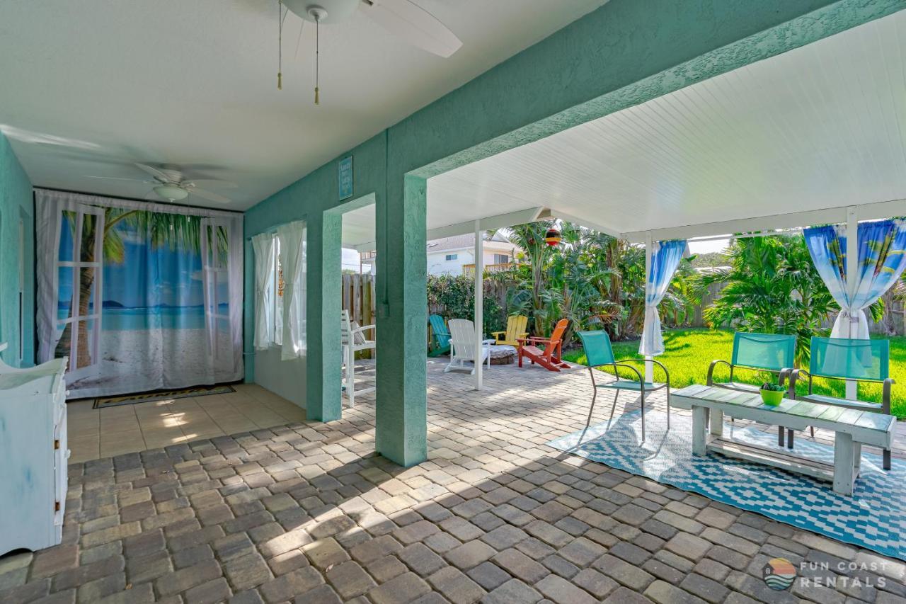 Dog Friendly Home Wprivate Fenced Yard, Garage & Fire Pit Steps To The Beach! Нью-Смирна-Бич Экстерьер фото