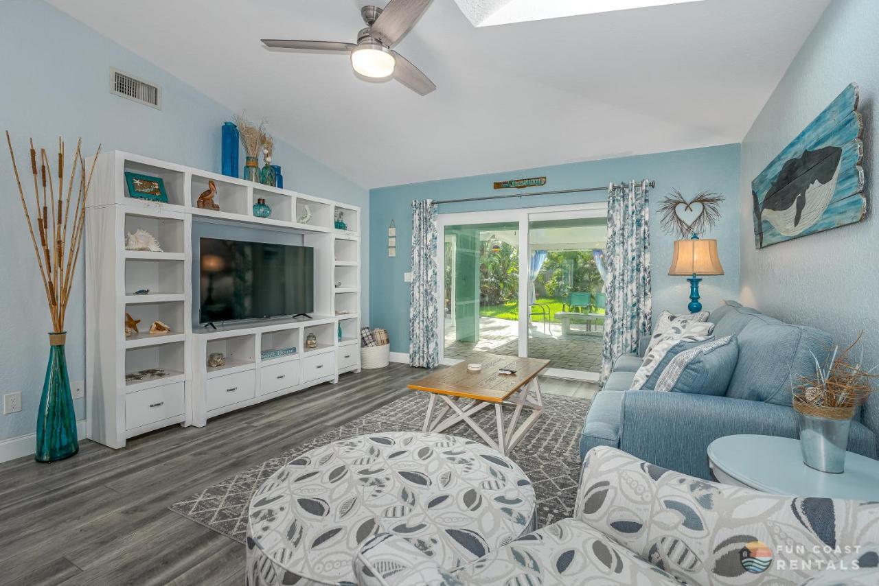 Dog Friendly Home Wprivate Fenced Yard, Garage & Fire Pit Steps To The Beach! Нью-Смирна-Бич Экстерьер фото