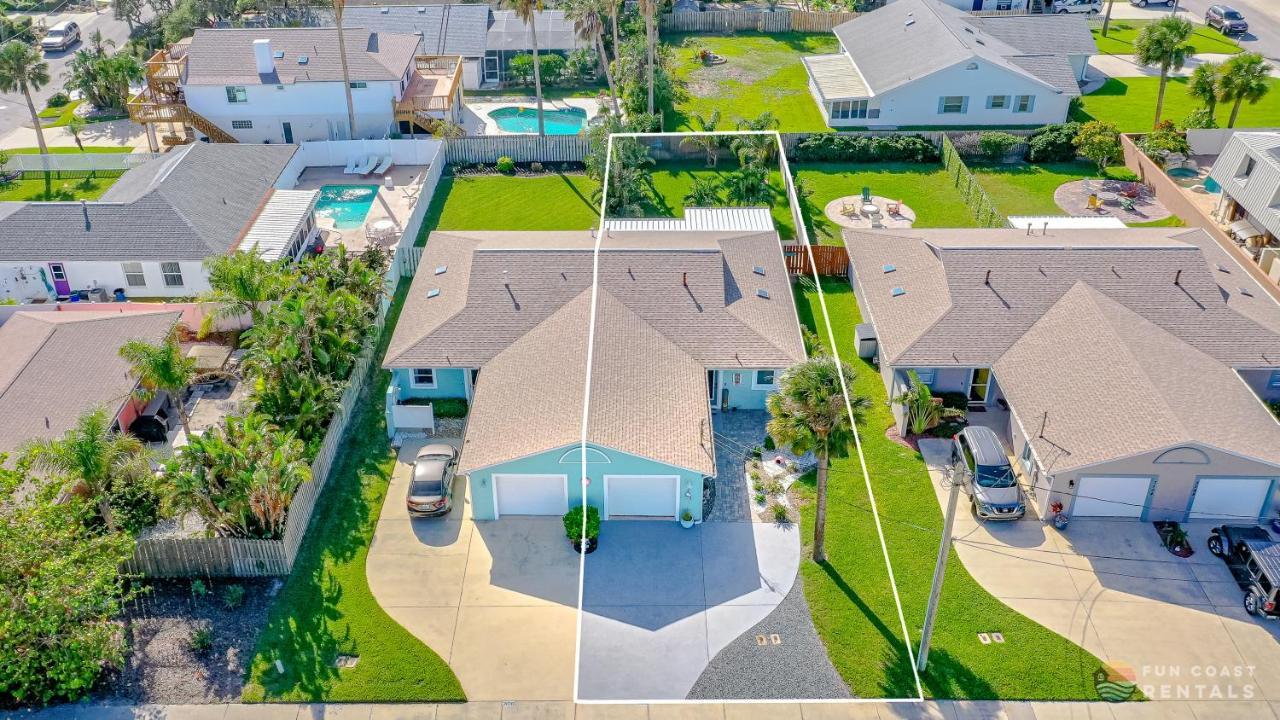 Dog Friendly Home Wprivate Fenced Yard, Garage & Fire Pit Steps To The Beach! Нью-Смирна-Бич Экстерьер фото