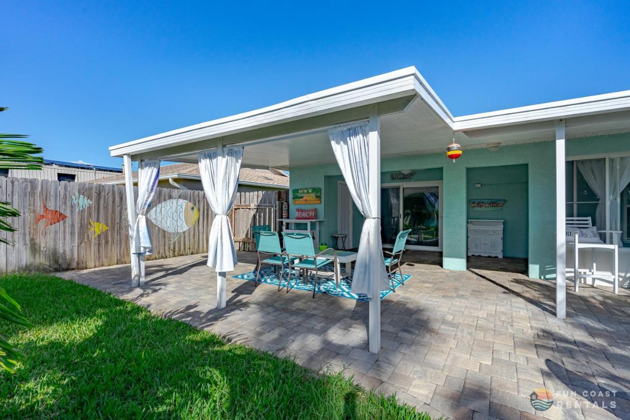 Dog Friendly Home Wprivate Fenced Yard, Garage & Fire Pit Steps To The Beach! Нью-Смирна-Бич Экстерьер фото